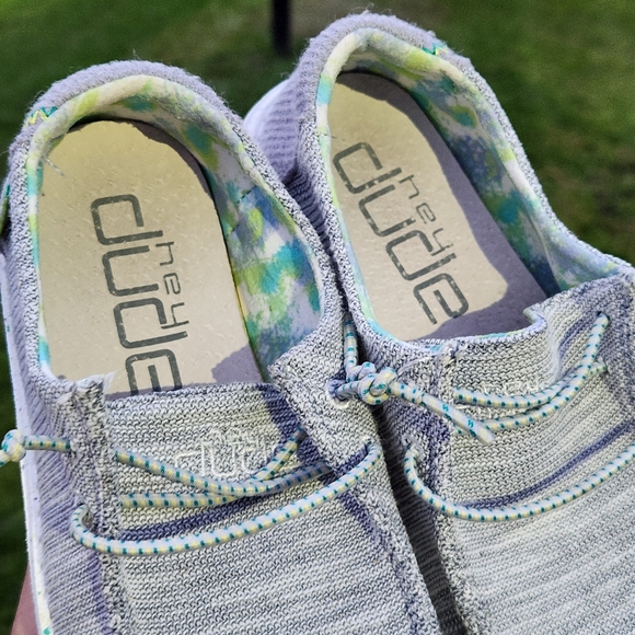 Hey Dude Little Kids Wendy Flex Lightweight Comfy Slip-on Girls Size 13 (7 Years - Picture 11 of 15